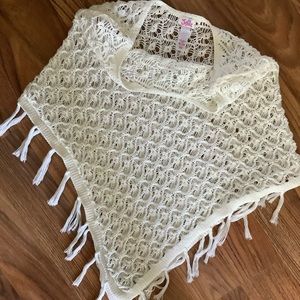 JUSTICE SHAWL FOR THOSE SUMMER NIGHTS 🌼🌸🌼👧